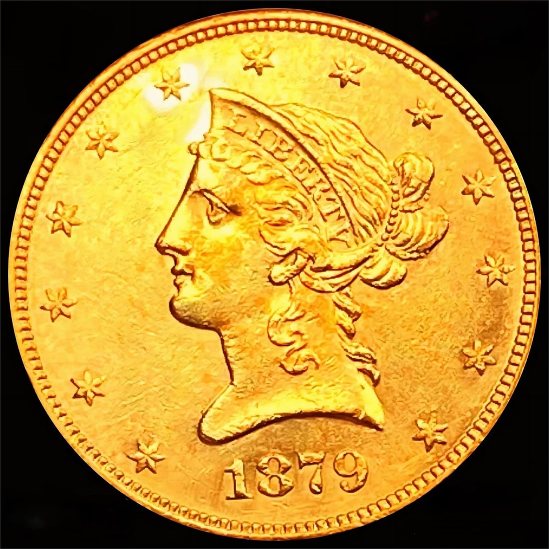 1879 $10 Gold Eagle (1 of 2)