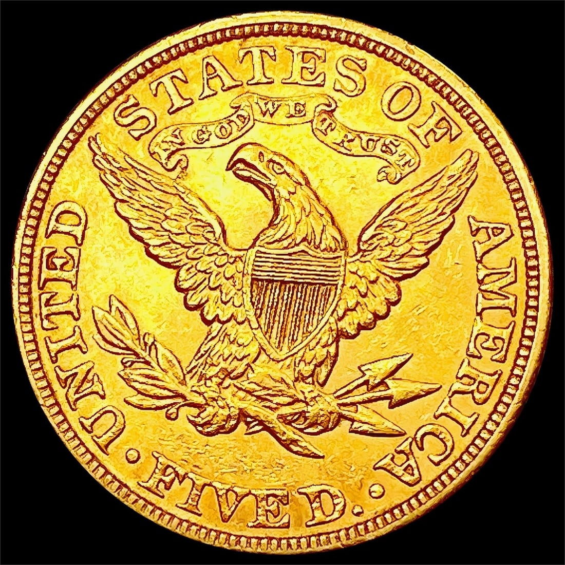 1903 $5 Gold Small Eagle - 2