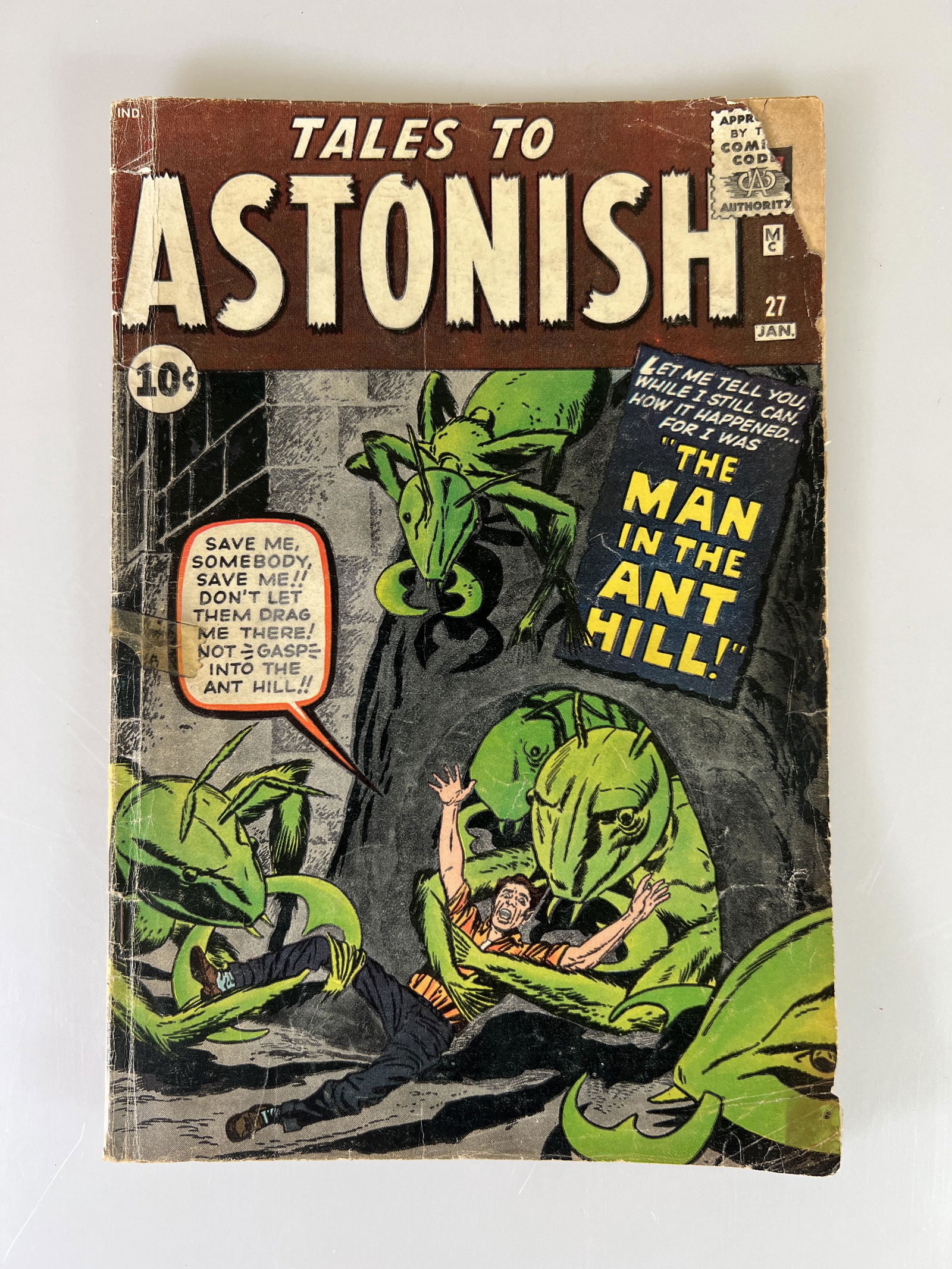 Tales to Astonish #27 Key Issue - First appearance of Ant Man (1 of 6)