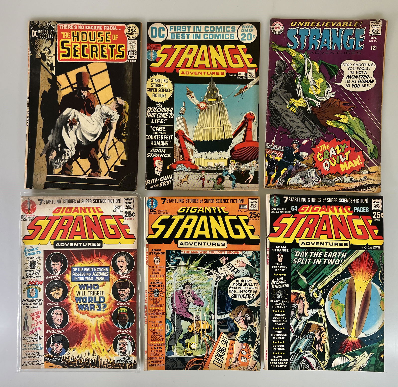 (Lot of 6) Bronze Age comics (1 of 1)