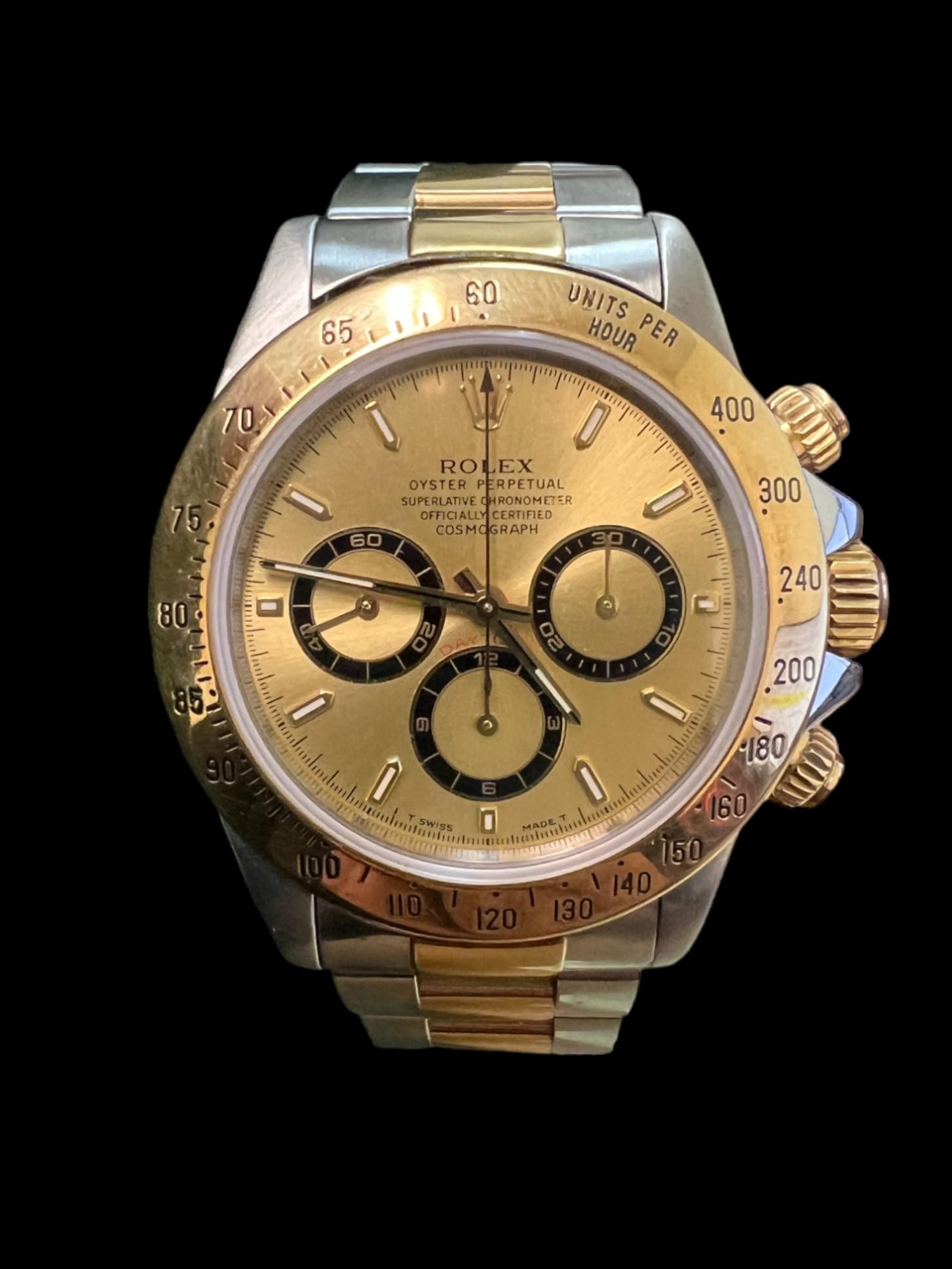 Rolex Daytona #16523 c. 1996 with Original Box. (1 of 9)