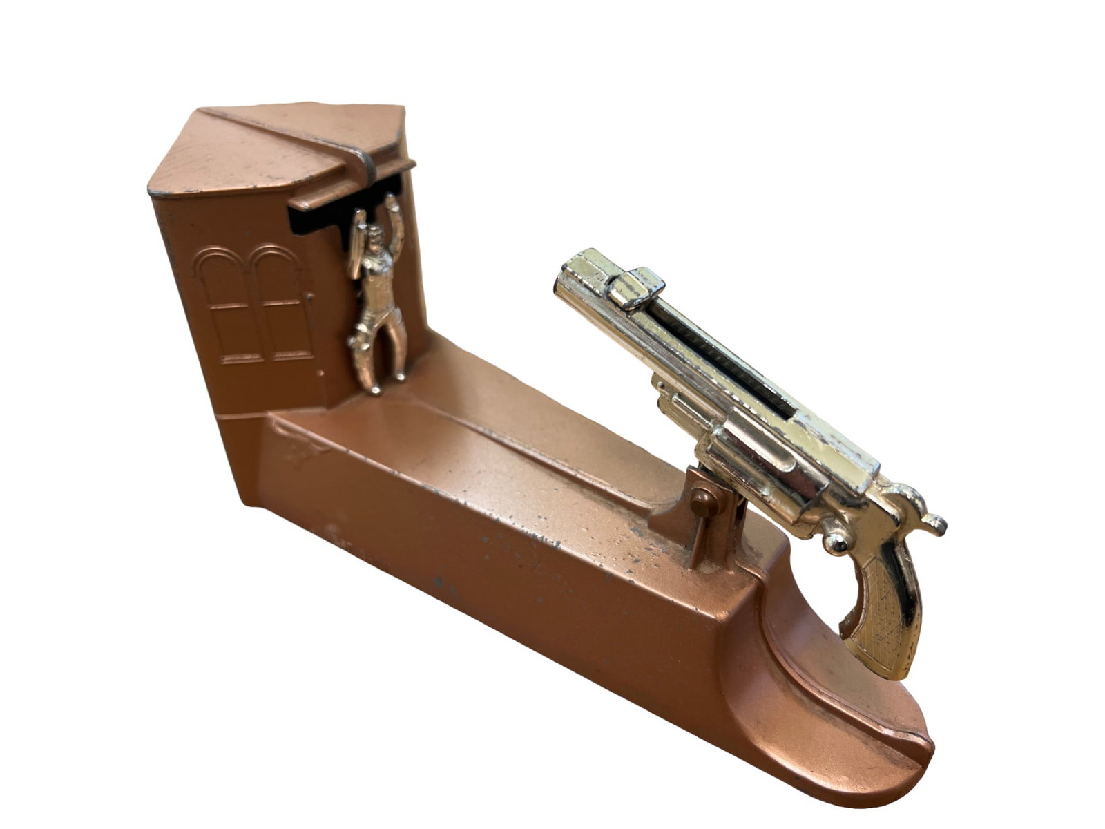 1950's Wild West Bank Spring released and coin shoots (1 of 3)