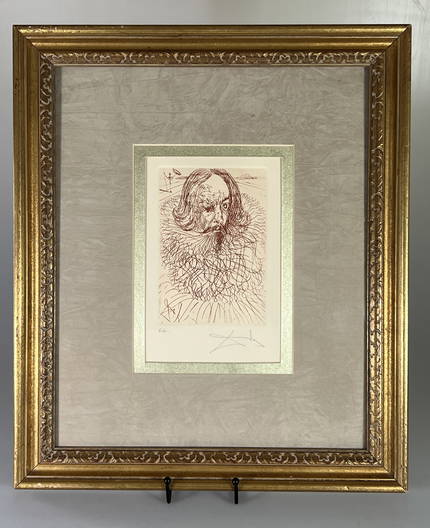 Salvador Dalí Etching