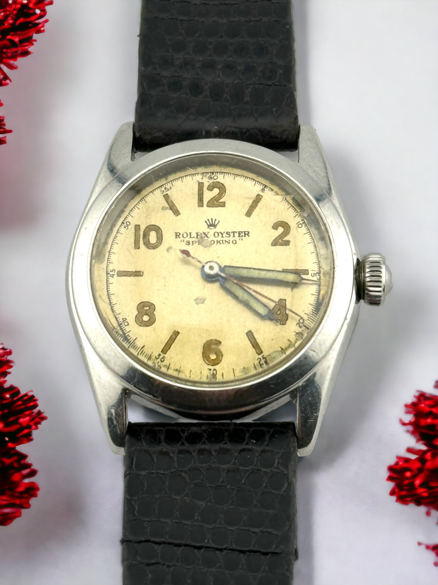 ROLEX Speedking Ref.4220 1940年代 Rolex Oyster Speedking Precision Ref. 4220 vintage