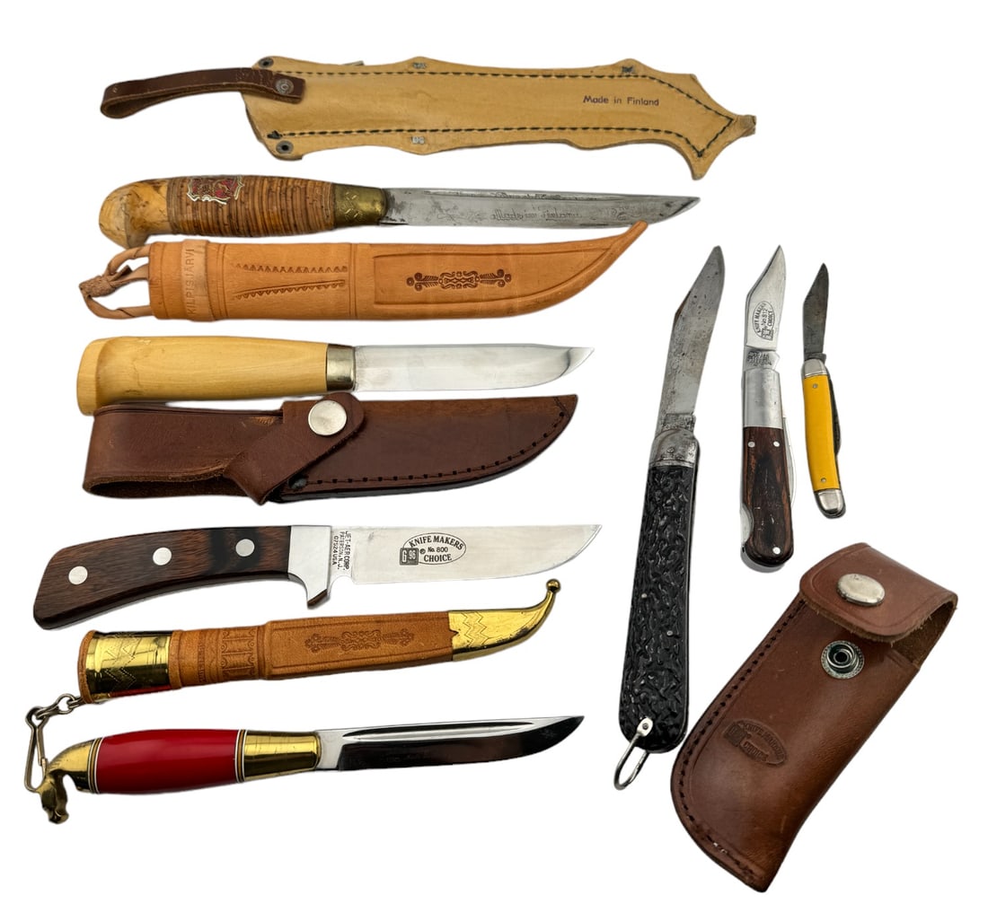 Collection of Vintage Hunting and Pocket knives (1 of 3)