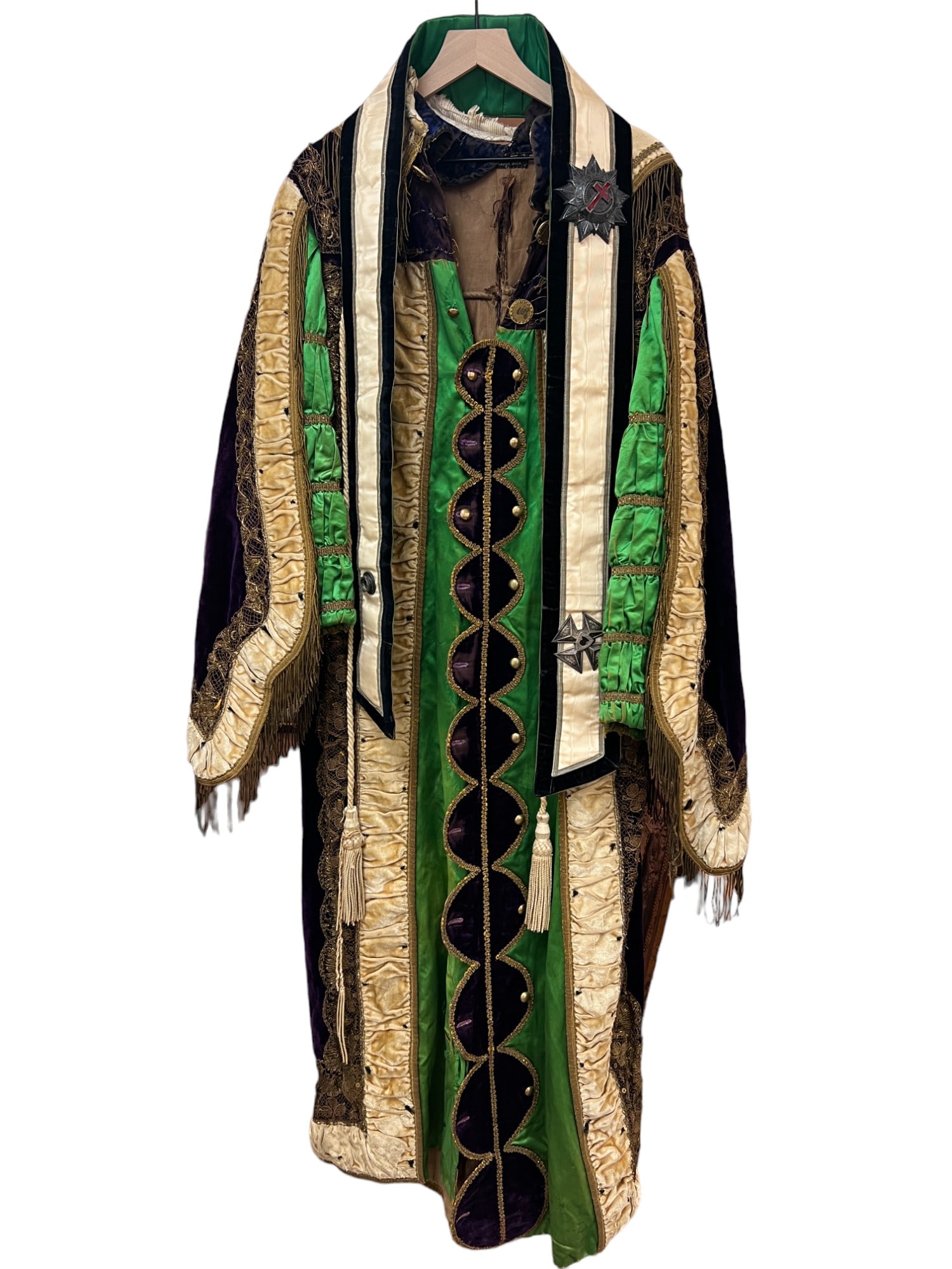 Vintage Masonic Knight of Templar Robe Kalamazoo: Vintage Masonic Knight of Templar Robe Kalamazoo