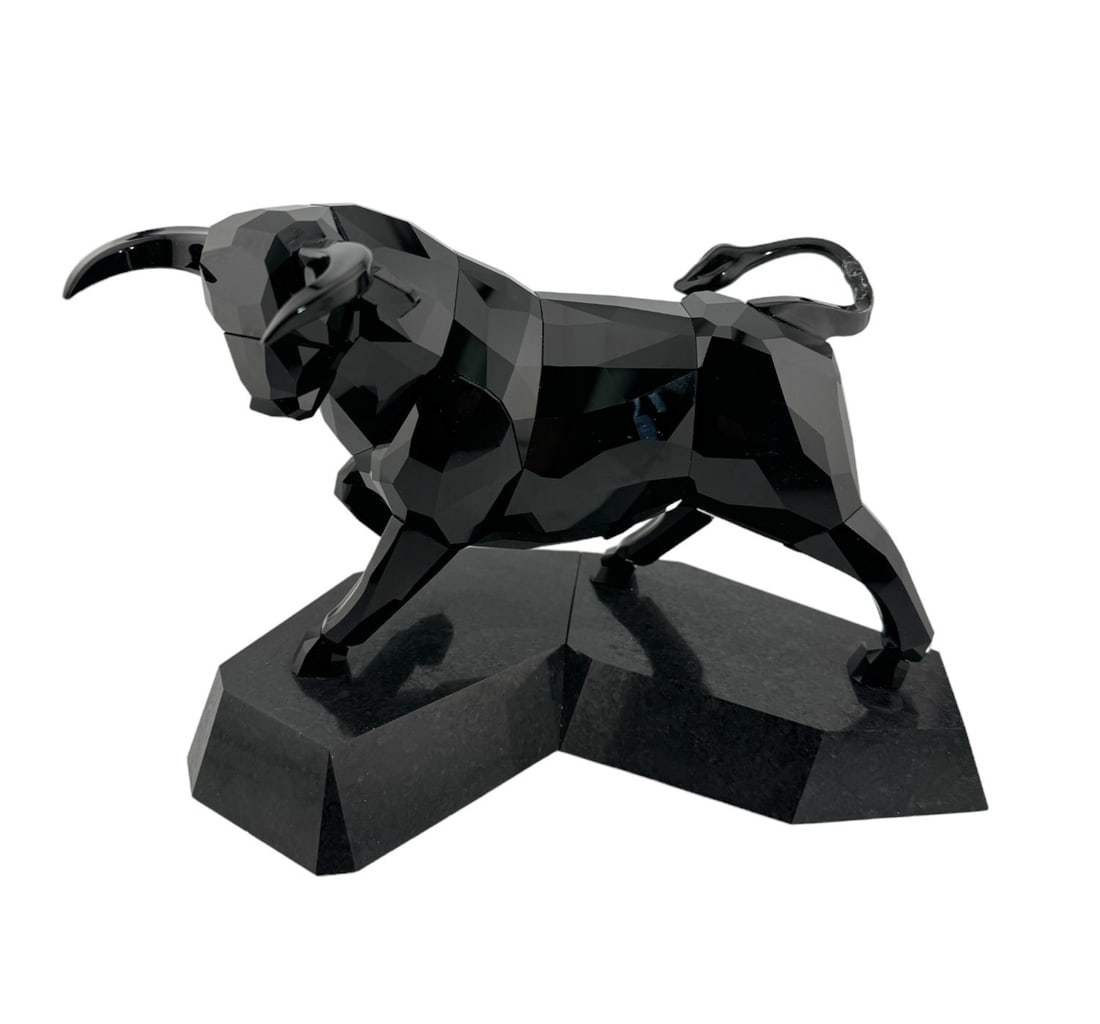 Swarovski Crystal SOULMATES BLACK BULL (1 of 4)