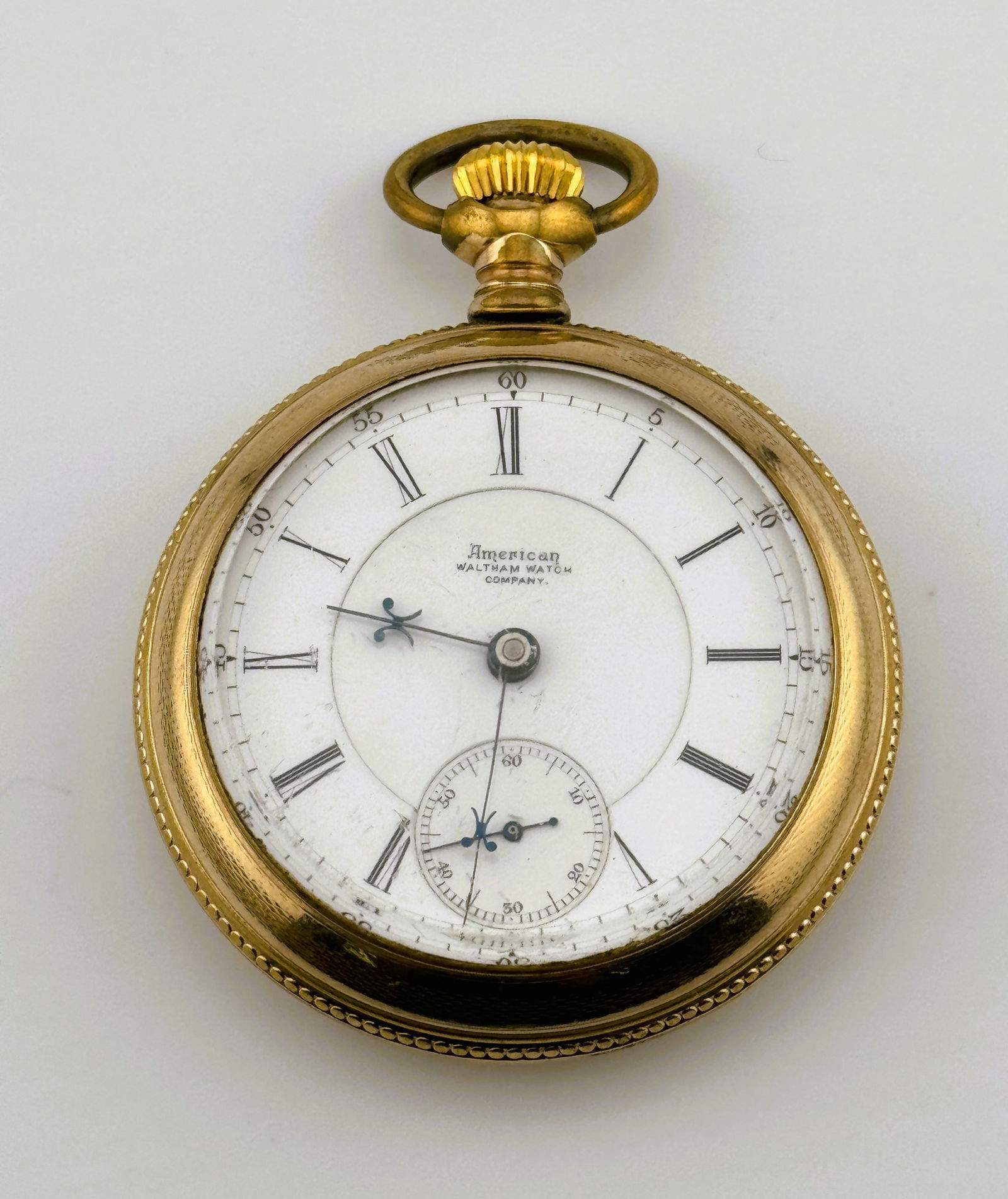 1889 Waltham Grade Cresent Model 1883 Gold Filled Pocket Watch (1 of 4)