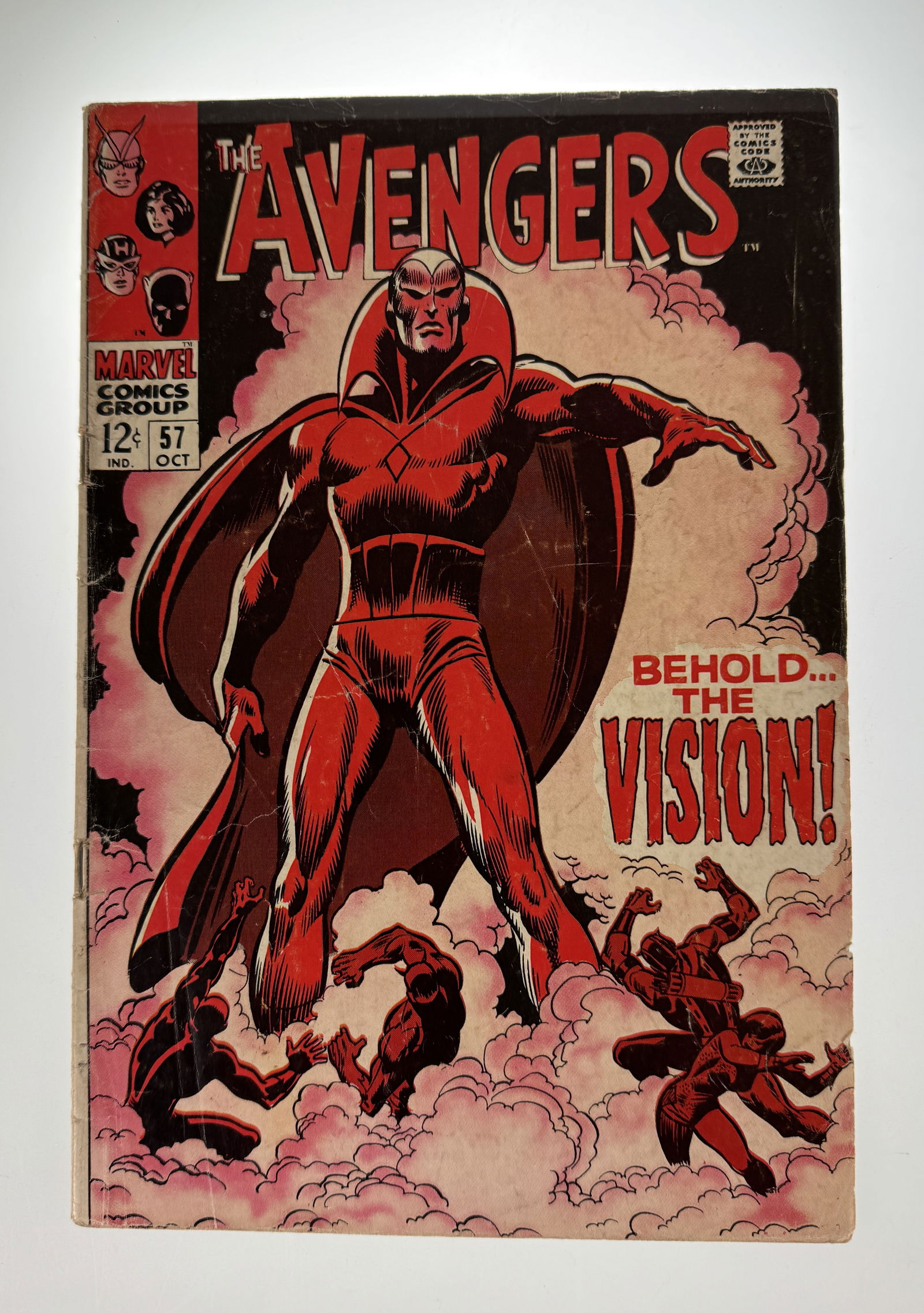 Avengers #57 Marvel 1968, Key Issue (1 of 3)