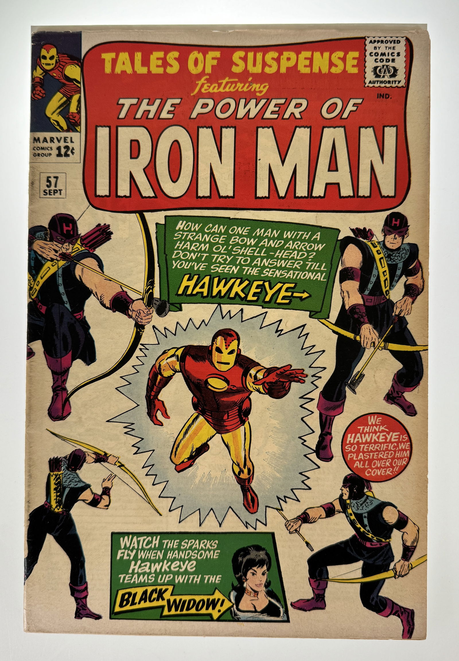 Tales of Suspense #57, Marvel 1964 Key Issue (1 of 3)