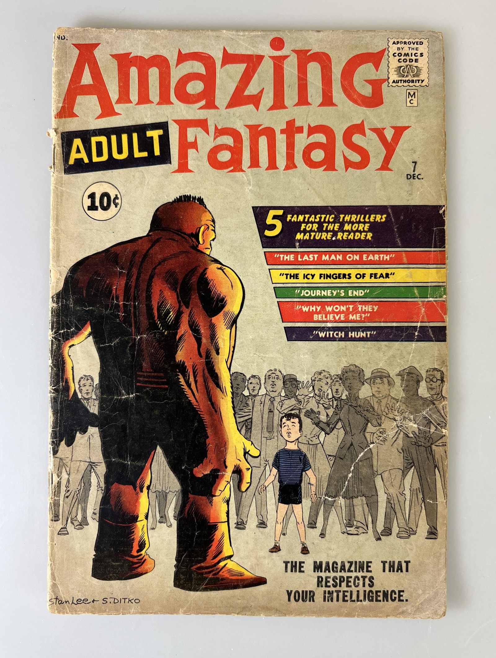 Amazing Fantasy #7, Marvel Comics  Low Grade (1 of 4)
