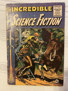 INCREDIBLE SCIENCE FICTION 31 1955 EC GOLDEN AGE COMIC JACK DAVIS ART!: INCREDIBLE SCIENCE FICTION 31 1955 EC GOLDEN AGE COMIC JACK DAVIS ART!