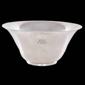 Tiffany & Co Flare Rim Sterling Silver Bowl