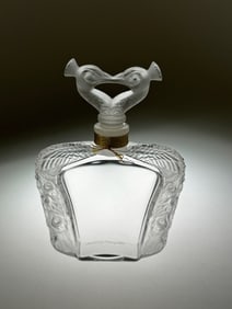 Lalique Deux Paons Crystal Flacon
