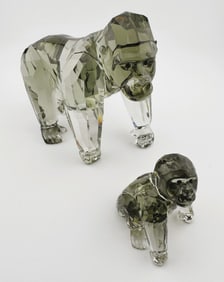 Swarovski Crystal Society Endangered Wildlife Gorillas