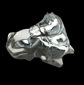Baccarat Crystal Foal Figurine