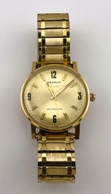 Vintage Benrus 14K Solid Gold Watch Series #7001