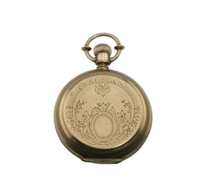 8K Gold Waltham Royal Hunter Case Pocket Watch