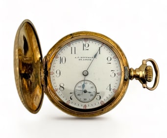 1912 Elgin Grade 320 Gold Filled Pocket Watch sz 0