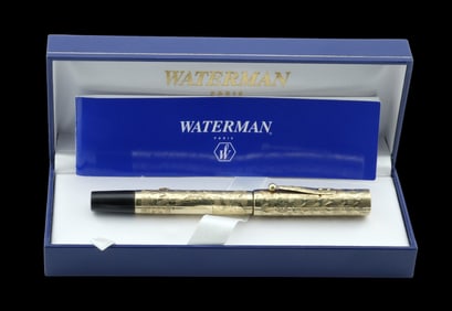14K Yellow Gold Waterman Ideal Lever Fil Fountain Pen