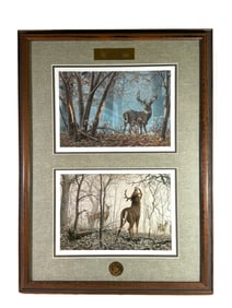 Larry Zach "Broken Solitude", "November Frost" Signed Prints