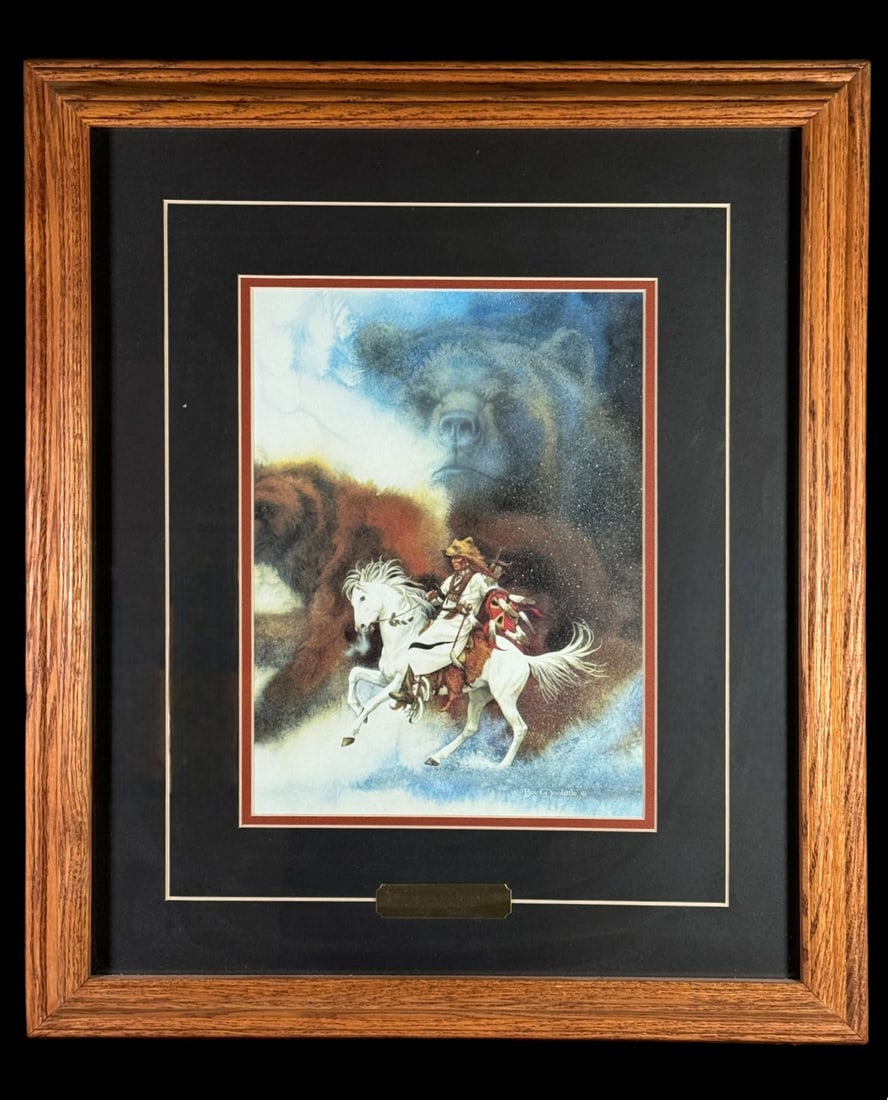 Bev Doolitte "Two Bears of Blackfeet" Framed print (1 of 3)