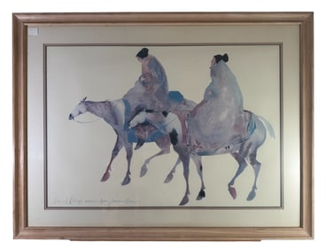 Carol Grigg Lithograph, "The Guardians"