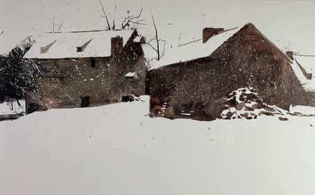 Andrew Wyeth (American, 1917-2009) "Brinton's Mill" Print