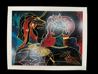 Oleg Zhivetin (Russian, b. 1964) Limited edition Silk Screen Serigraph Signed and Numbered