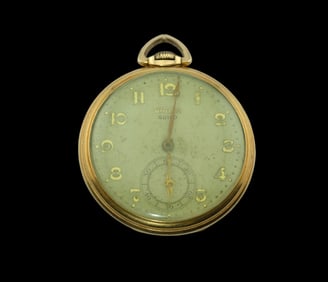 1870 Gruen Gold Filled Pocket Watch
