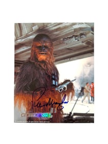 Star Wars Celbration 2002 Peter Mayhew Signed 8 x 10 Photgraph Chewbacca