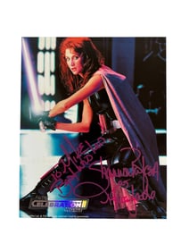 Star Wars Mara Jade Signed 8 x 10 Photo Shannon Baksa