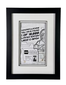 LEGO STAR WARS 30 Anniversary CHROME GOLD C-3PO 4521221 SEALED In Bag! 1/10000