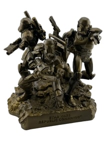 Rare Star Wars RUPUBLIC COMMANDO (2005) Limited Editon of 400.  Gift to LucasFilm Employees