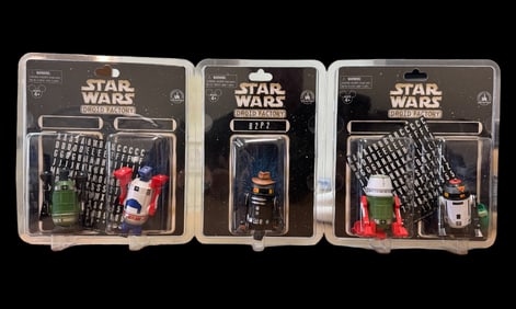 (Lots of 3) Disney Parks Star Wars Droid Factory Build your Droid