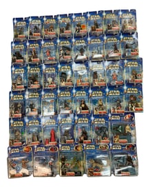 (Lot of 44) 2002 Hasbro Attack of the Clones Action Figures sealed