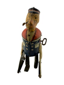 Marx Walking Popeye Wind-up Tin Toy