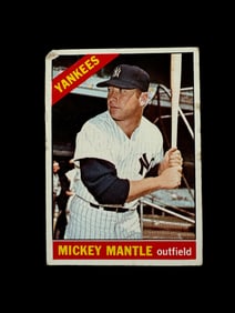 1966 Topps Mickey Mantle #50 Low Grade