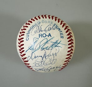 1978 Toronto Blue Jays Team Signed Baseball 2nd Season In MLB x22 Autographs