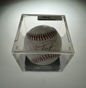 Felix Hernandez Signed Autographed Auto Baseball Ball Seattle Mariners