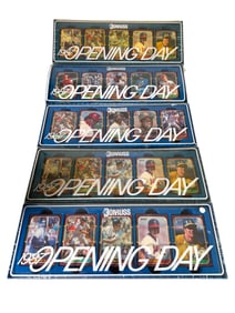 (5 Boxes) 1987 Donruss Opening Day Baseball Box Set