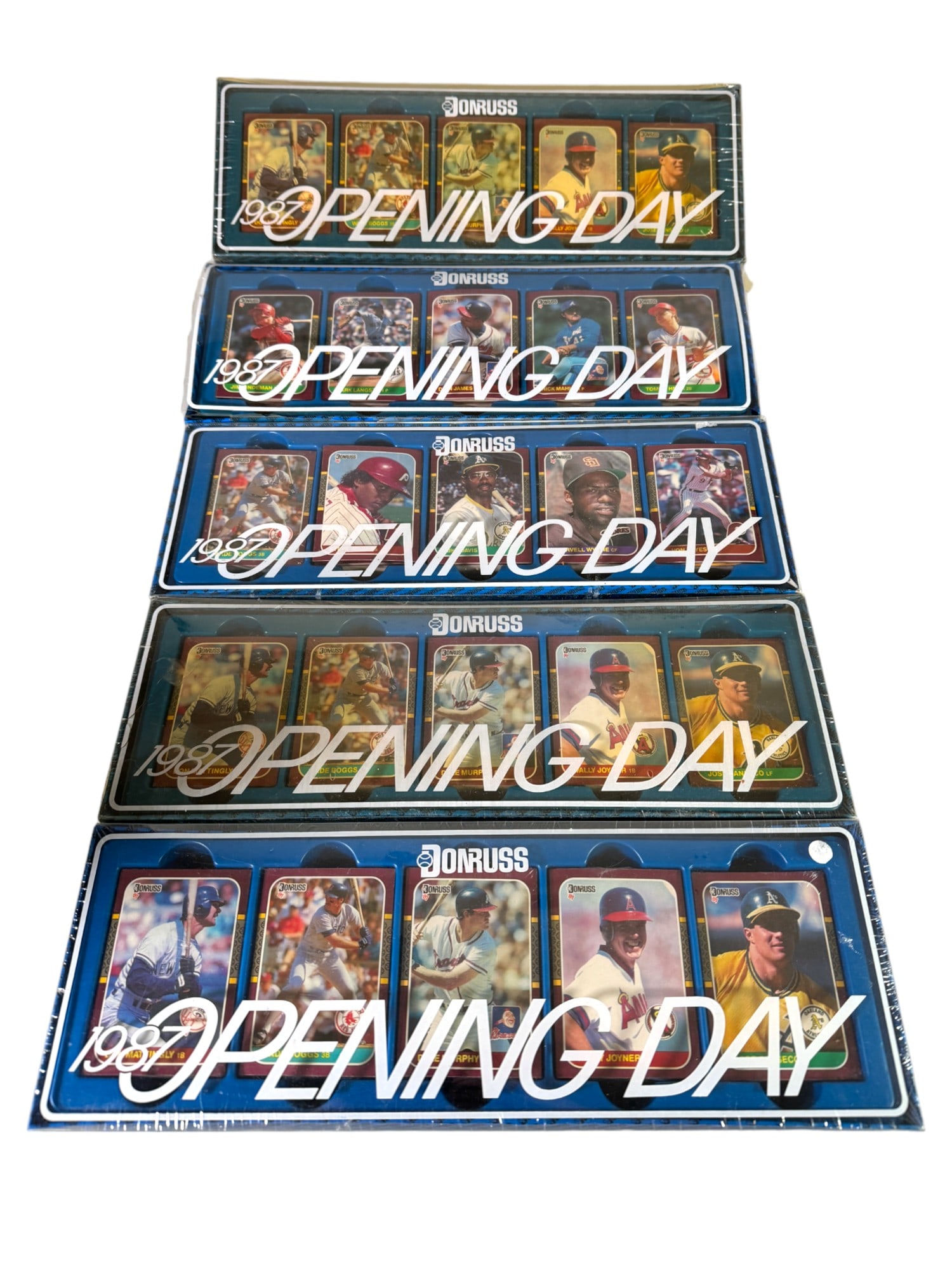 (5 Boxes) 1987 Donruss Opening Day Baseball Box Set (1 of 1)