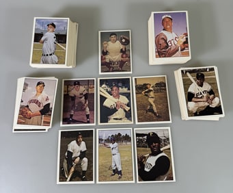 1979 TCMA The 1950’s Baseball complete set, Mantle, Dimaggio, Mays,Williams—1-291