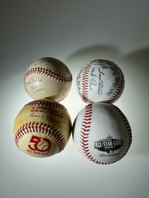 Collection of Vintage Baseball Incl 1979 and 2001 All Star Ball