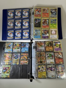 2 Binders of Pokemon Cards, Incl Many Holo, Secret Rare, Mega and many more