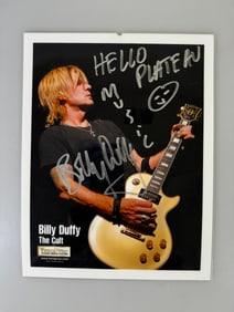 The Cult, Billy Duffy 8x10 signed Photo