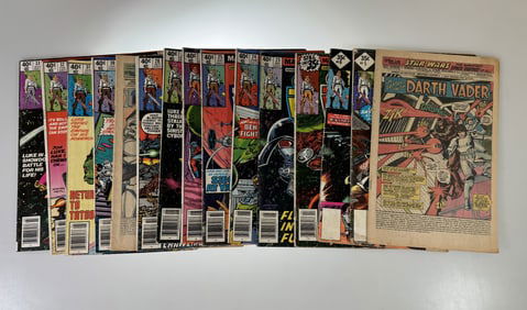 (Lot of 15) Star Wars Marvel Comic Books
