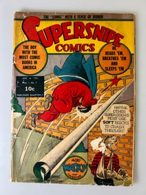 Supersnipe comic 7, Golden Age  1943