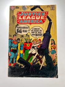 DC Justice League of America 73 Key Issue Appearance of Golden Age Superman