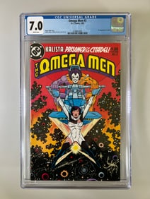 Omega Men #3 CGC 7.0 D.C Comics 06/83 Key